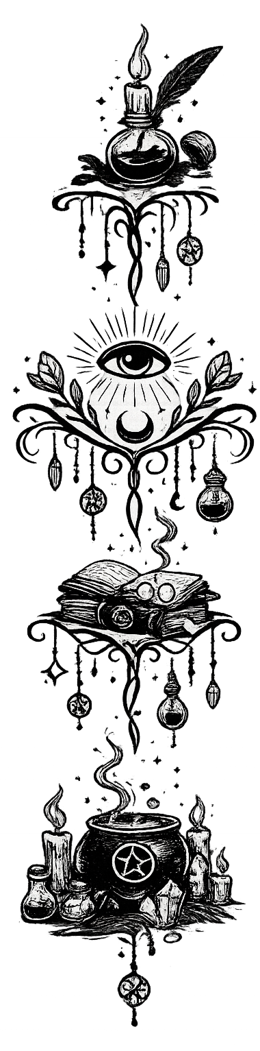 Grimoire activation illustration